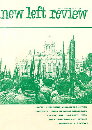 new left review εξώφυλλο 1961