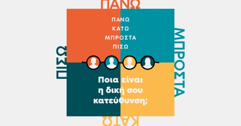 Πάνω, κάτω, μπροστά, πίσω; Κάνε το τεστ και ανακάλυψε την τάση σου!