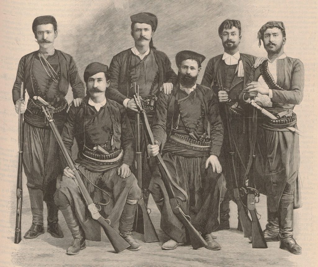 Τέλη 19ου αιώνα, Κρήτες επαναστάτες.
